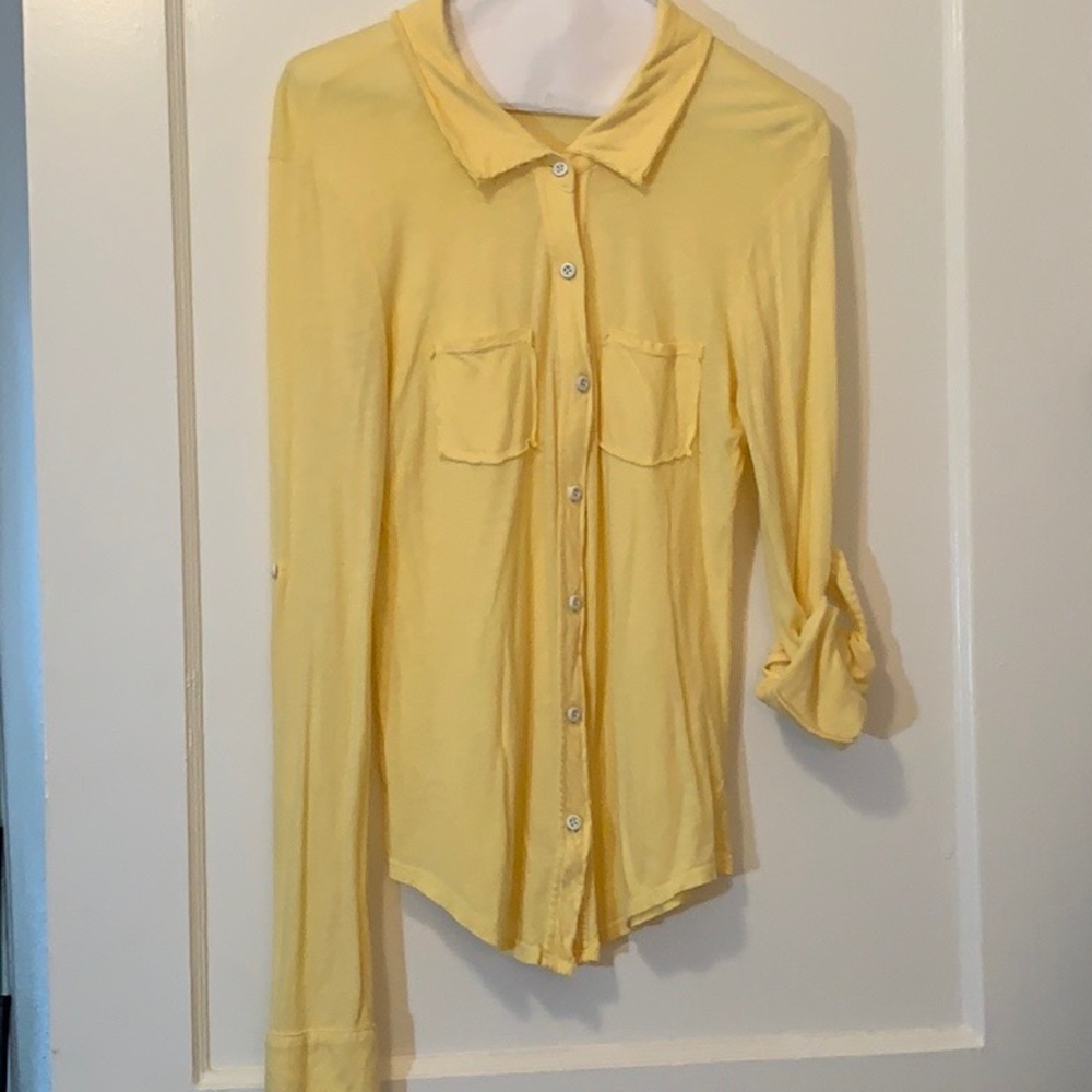 Michael Stars yellow shirt